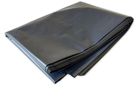 Pytel 125x150 typ 80, volně černý - Úklidové a ochranné pomůcky Obalový materiál Pytle na odpad 70 - 100 Mi / střední